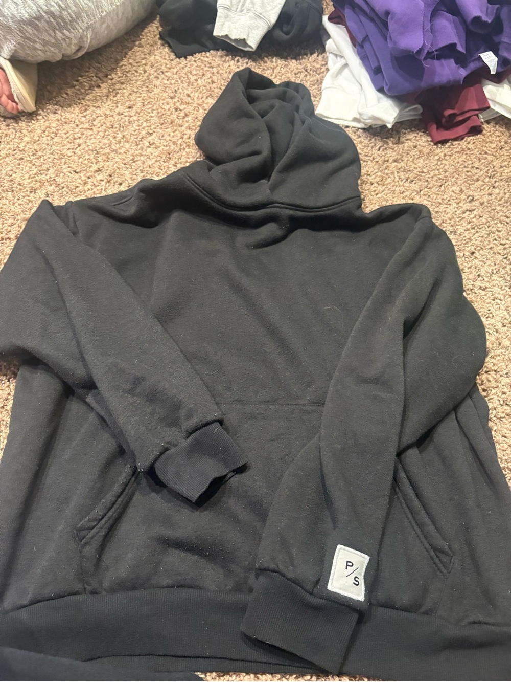 Black pacsun hoodie (mens)